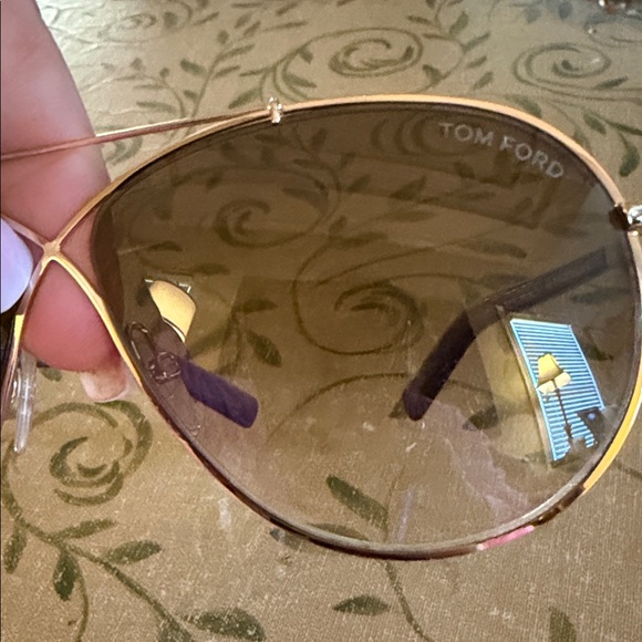 Tom Ford Women's Gold Frame Sunglasses - Picture 7 of 8